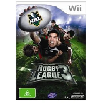 Tru Blu Entertainment NRL Rugby League 3 Refurbished Nintendo Wii Game