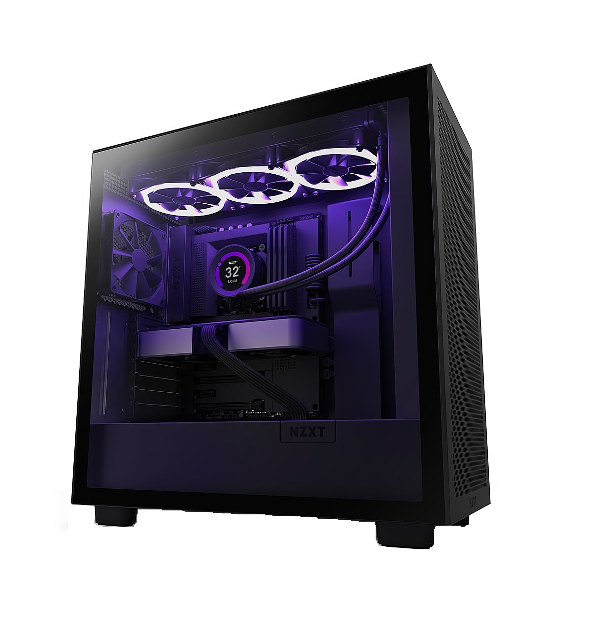 NZXT H7 Flow Mid Tower Computer Case