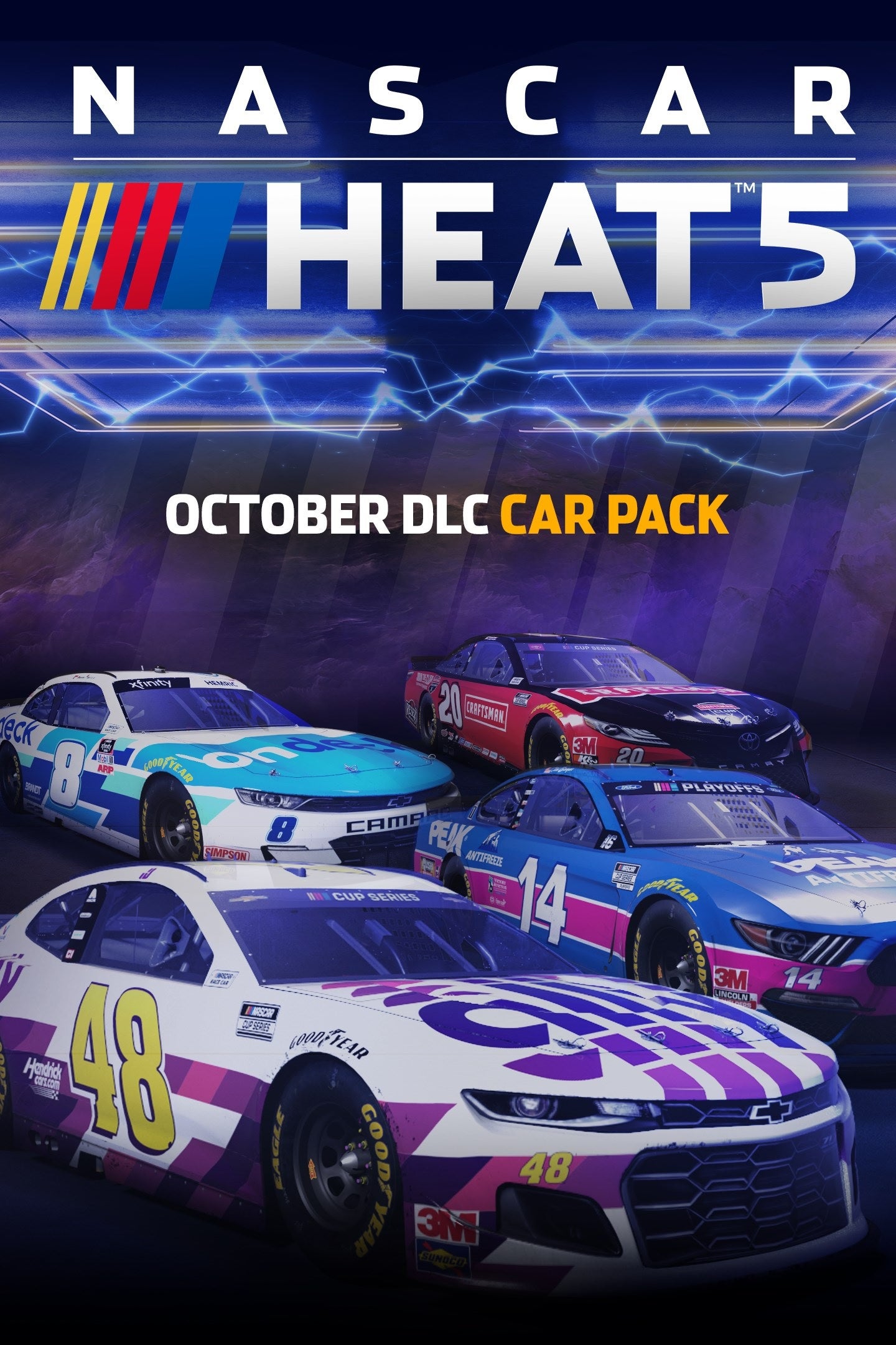 Motorsport Game Nascar Heat 5 October DLC Car Pack PC Game