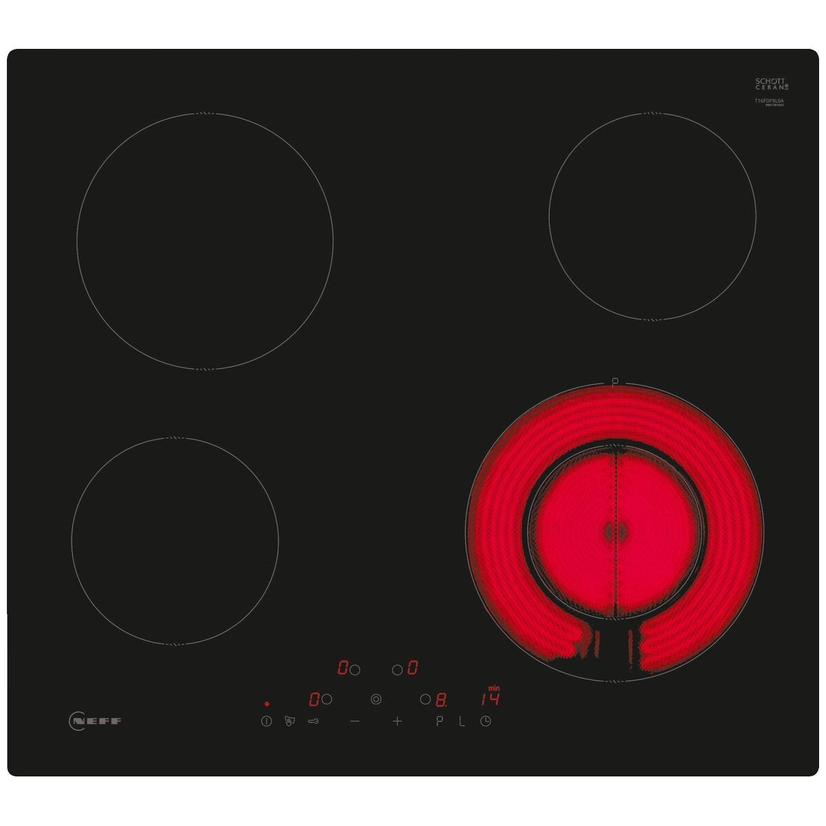 Neff N 70 T16FDF9L0A 60cm Electric Cooktop