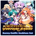 Idea Factory Neptunia Virtual Stars Bunny Outfit Goddess Set PC Game
