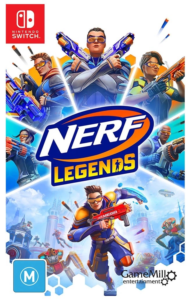 GameMill Entertainment Nerf Legends Nintendo Switch Game