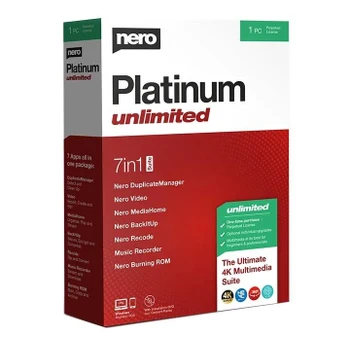 Nero Platinum Unlimited Multimedia Software