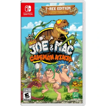 Microids New Joe and Mac Caveman Ninja T-Rex Edition Nintendo Switch Game