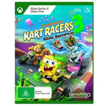 Game Mill Entertainment Nickelodeon Kart Racers 3 Slime Speedway Xbox Series X Game