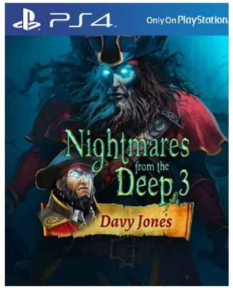 Artifex Mundi Nightmares From The Deep 3 Davy Jones PS4 Playstation 4 Game