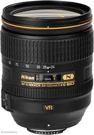 Nikon AF-S Nikkor 24-120mm F4G ED VR Refurbished Lens