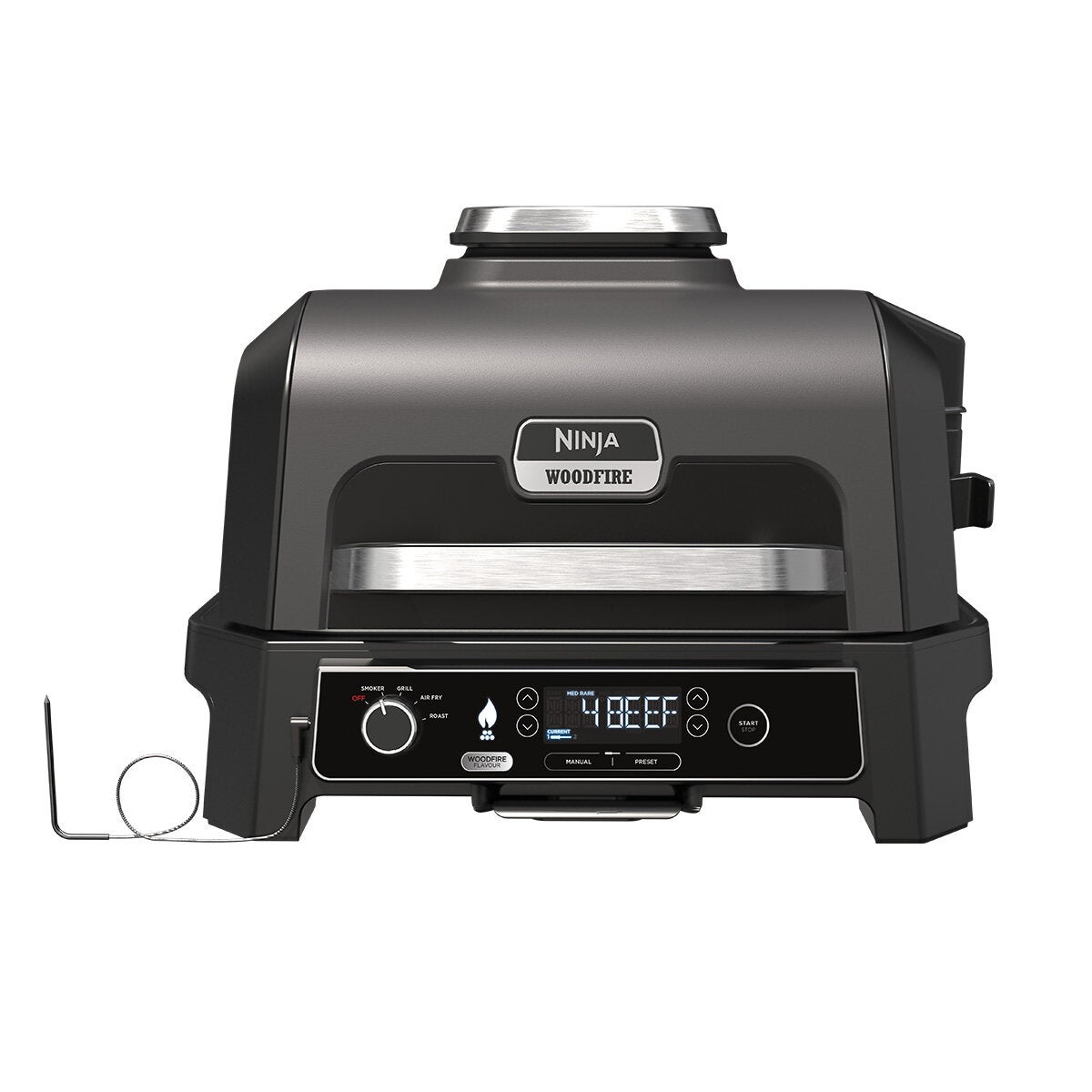 Ninja OG850 Woodfire Pro XL Outdoor Electric Smoker BBQ Grill