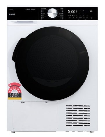 Omega OHPD800W 8kg Front Load Heat Pump Dryer