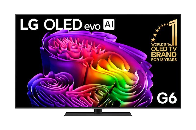 LG OLED evo AI G6 55-Inch 4K Smart TV 2026 (OLED55G6PSB)