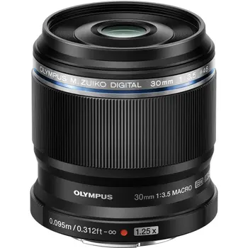 Olympus M Zuiko ED 30mm F3.5 Lens