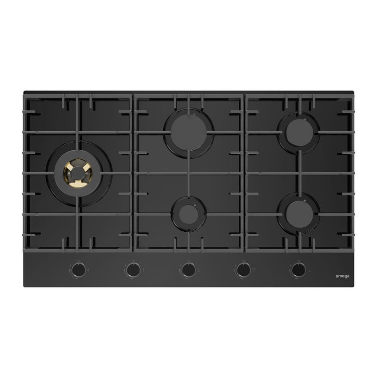 Omega OCGG905WB 90cm Gas Cooktop
