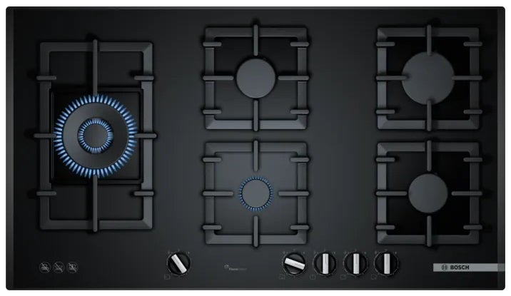 Bosch Series 6 PPS9A6B91 90cm Natural Gas Cooktop