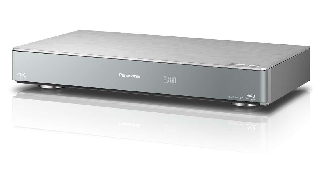 Panasonic DMR-BWT955GL Smart Network 3D Blu-Ray DVD Disc Recorder with Triple HD Tuner