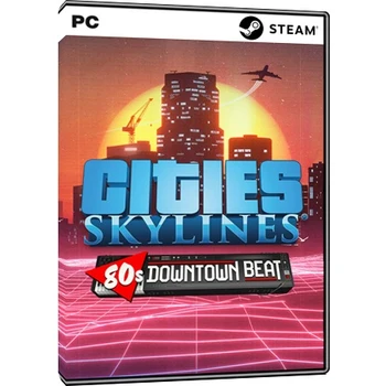 Paradox Cities Skylines 80s Downtown Beat PC Game