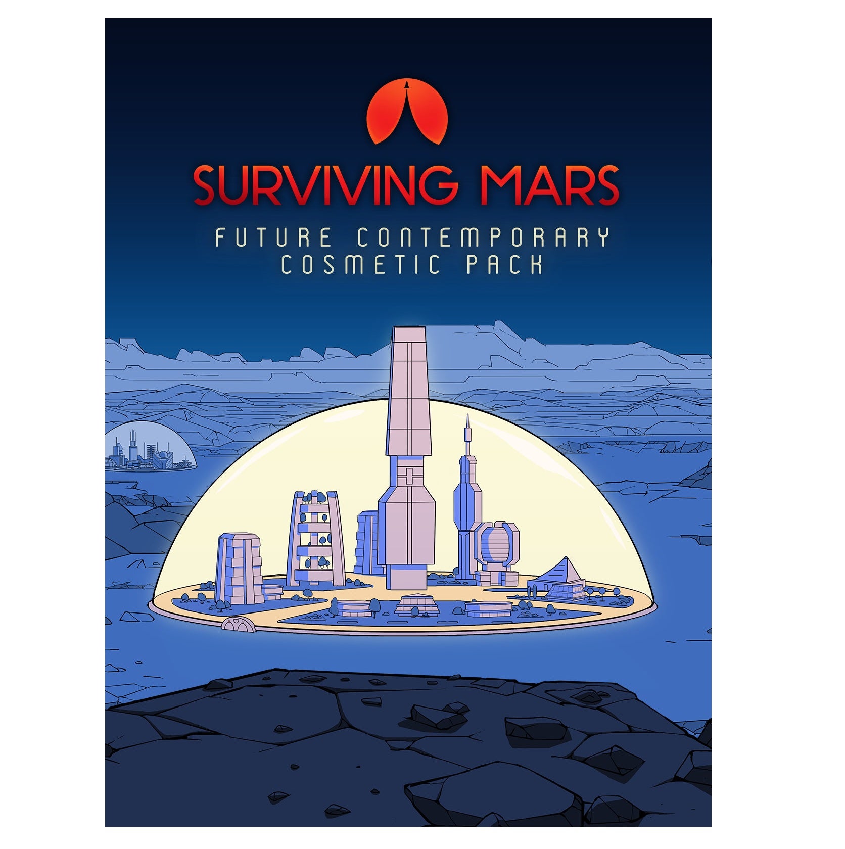 Paradox Surviving Mars Future Contemporary Cosmetic Pack PC Game