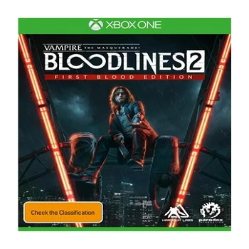 Paradox Vampire The Masquerade Bloodlines 2 First Blood Edition Xbox One Game