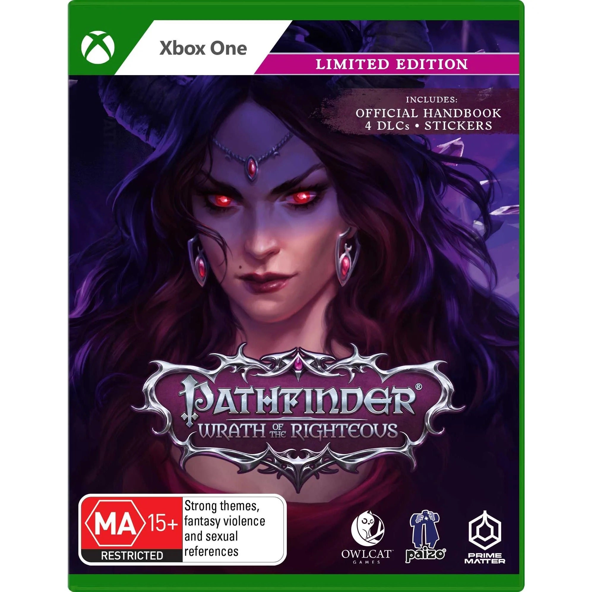 Koch Media Pathfinder Wrath Of The Righteous Limited Edition Xbox One Game