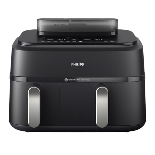 Philips 5000 Series NA551 9L XXL Dual Basket Steam Air Fryer