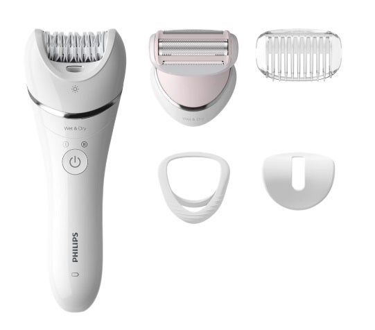 Philips Epilator Series 8000 BRE710 Wet and Dry Epilator