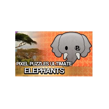 Kiss Games Pixel Puzzles Ultimate Puzzle Pack Elephants PC Game