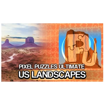 Kiss Games Pixel Puzzles Ultimate Puzzle Pack US Landscapes PC Game