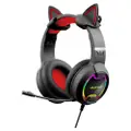 Playmax Cat Wired Over The Ear Gaming Headphones