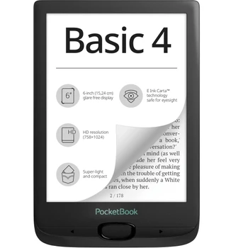 PocketBook Basic 4 6inch eBook Reader