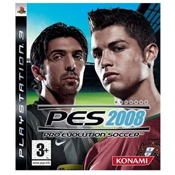 Konami Pro Evolution Soccer 2008 Refurbished PS3 Playstation 3 Game