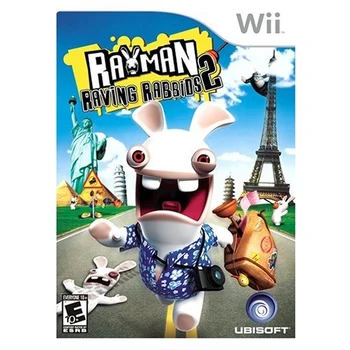 Ubisoft Rayman Raving Rabbids 2 Refurbished Nintendo Wii Game