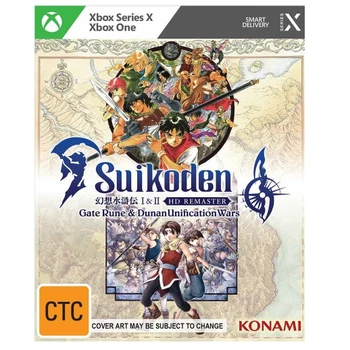 Konami Suikoden I and II HD Remaster Gate Rune and Dunan Unification Wars Xbox Series X Game