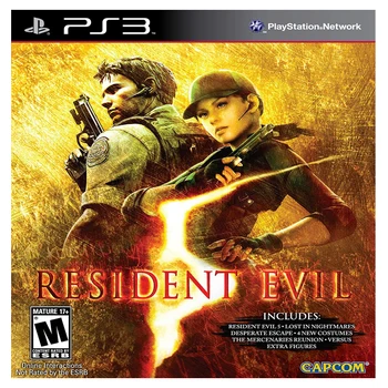 Capcom Resident Evil 5 Refurbished PS3 Playstation 3 Game