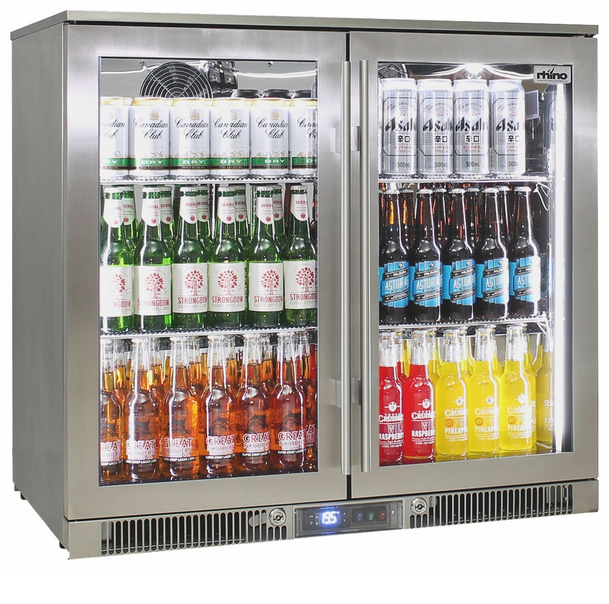 Rhino ENV2H-SS Bar Fridge