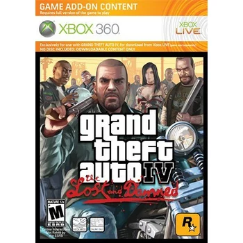 Rockstar Grand Theft Auto 4 The Lost and Damned Xbox 360 Game
