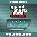 Rockstar Grand Theft Auto Online Megalodon Shark Cash Card PC Game