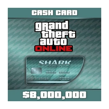 Rockstar Grand Theft Auto Online Megalodon Shark Cash Card PC Game