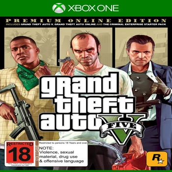 Rockstar Grand Theft Auto V Online Premium Edition Xbox One Game