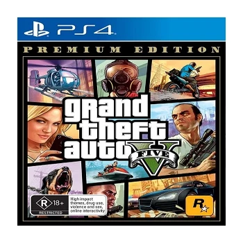 Rockstar Grand Theft Auto V Premium Edition PS4 Playstation 4 Game