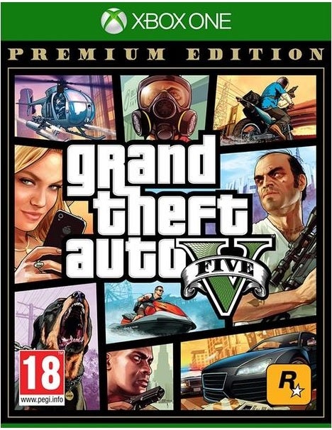 Rockstar Grand Theft Auto V Premium Edition Xbox One Game
