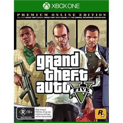 Rockstar Grand Theft Auto V Premium Online Edition Xbox One Game
