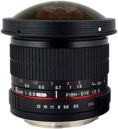 Rokinon 8mm F3.5 Fisheye Lens