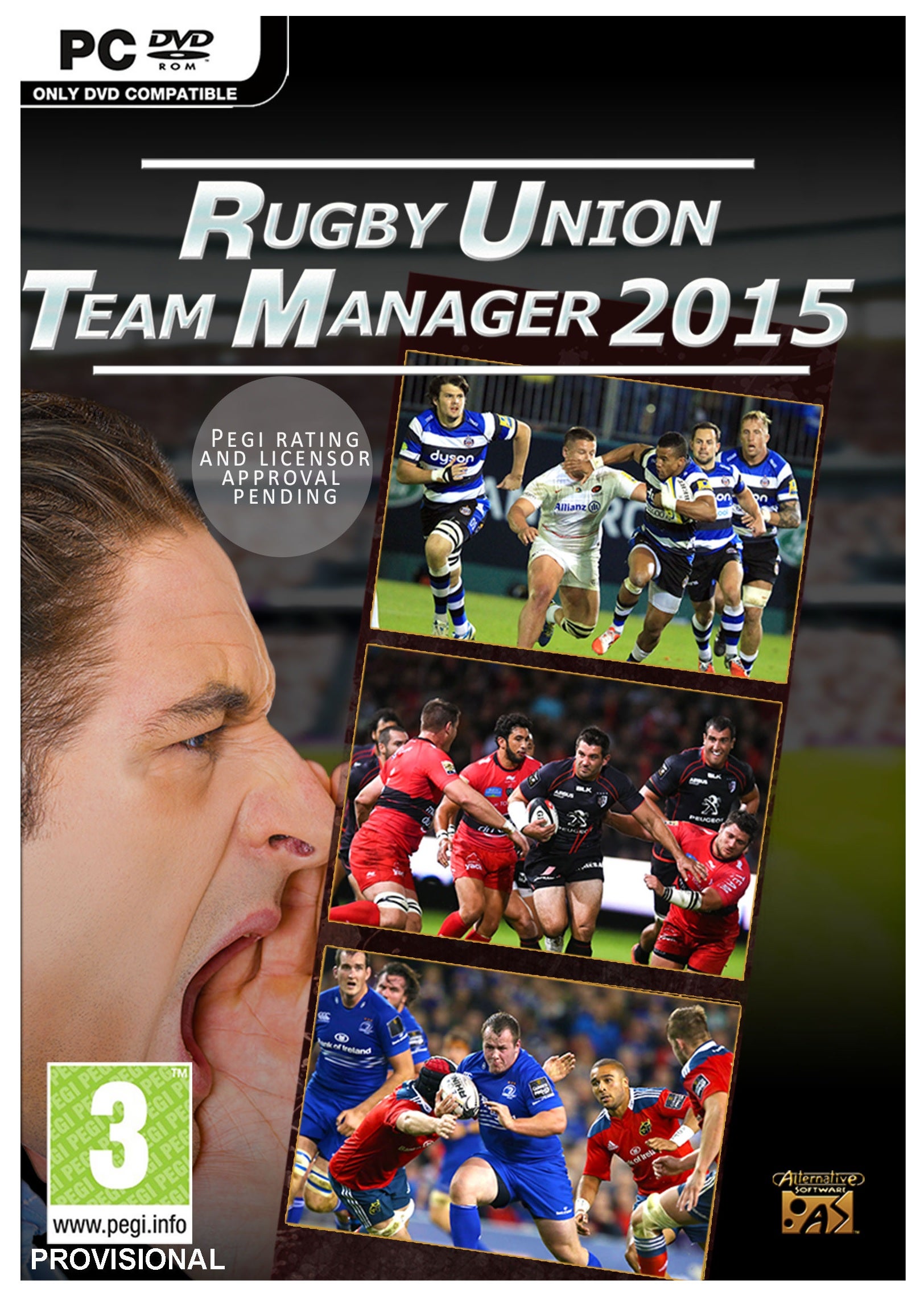 Alternative Software Ltd Rugby Union Team Manager 2015 PC Game