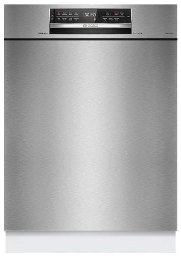 Bosch SMU8ECS01A 12.2L 8 Programs Built-Under Dishwasher