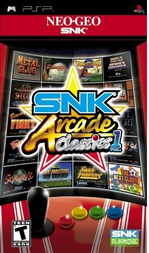 SNK Arcade Classics Vol 1 PSP Game