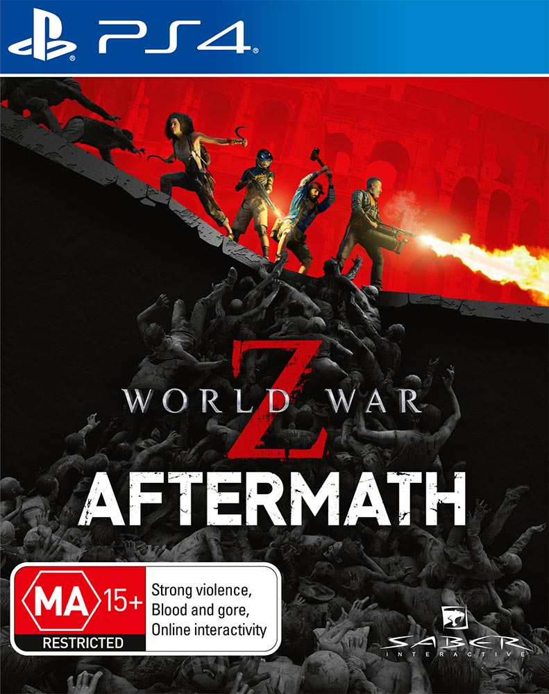 Saber World War Z Aftermath PS4 Playstation 4 Game