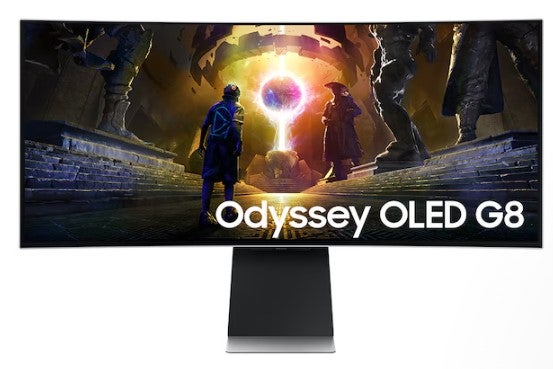 Samsung Odyssey G8 LS34DG850SEXXY 32 inch OLED UWQHD Curved Gaming Monitor