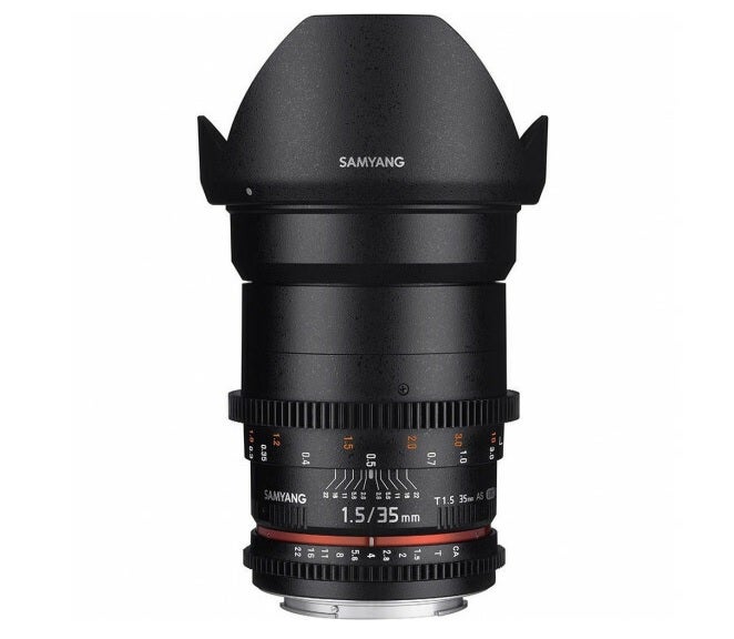Samyang 35mm T1.5 VDSLR AS UMC II Lens