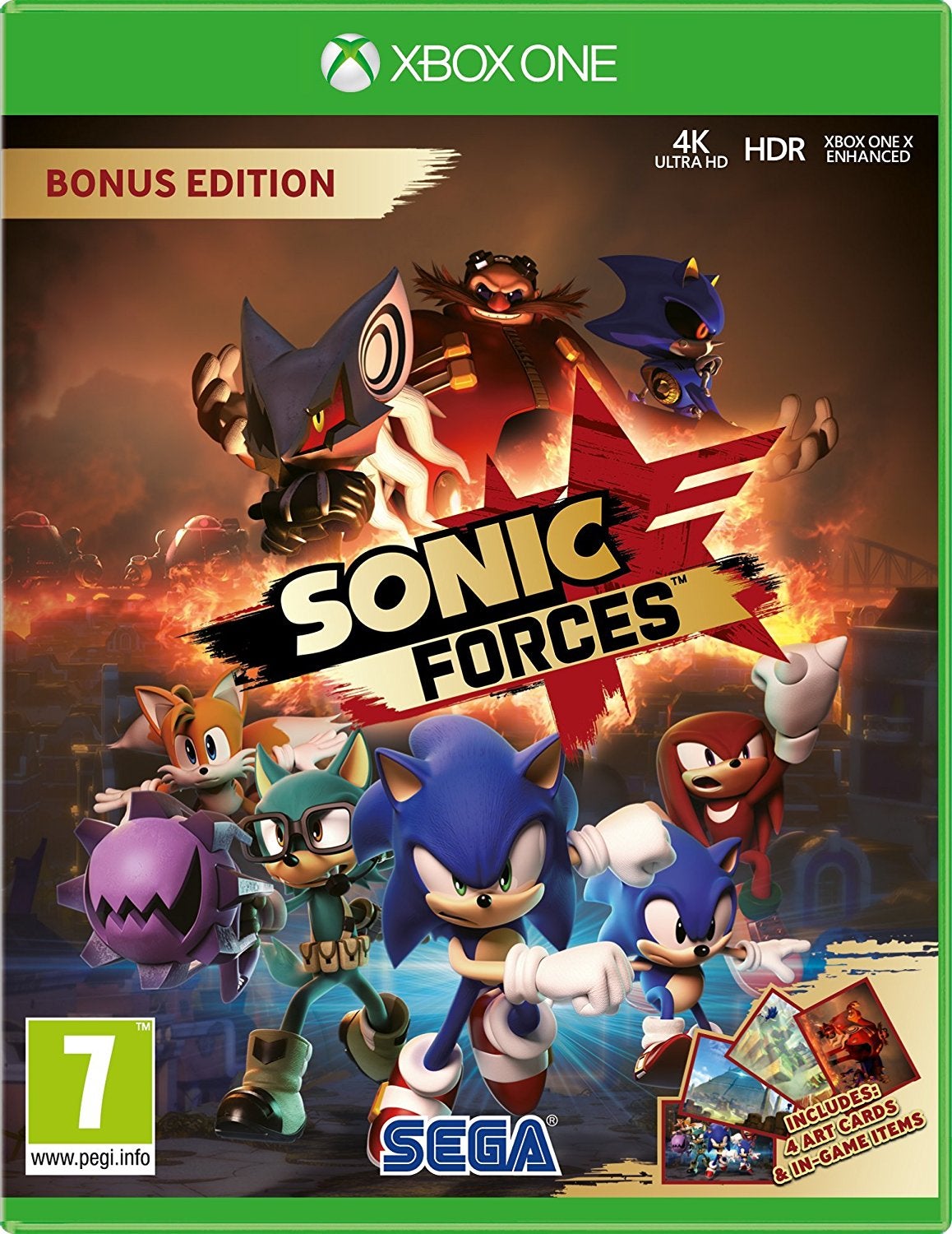 Sega Sonic Forces Bonus Edition Xbox One Game