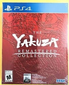 Sega The Yakuza Remastered Collection PS4 Playstation 4 Game