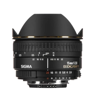 Sigma 15mm F2.8 EX DG Fisheye Lens